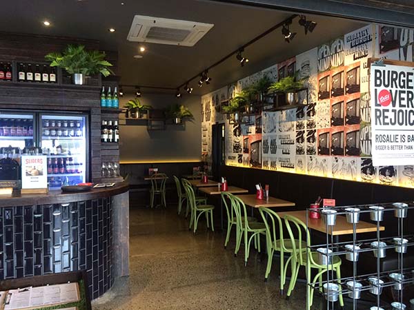 Grill'd Rosalie restaurant plumbing and gas fitout Brisbane